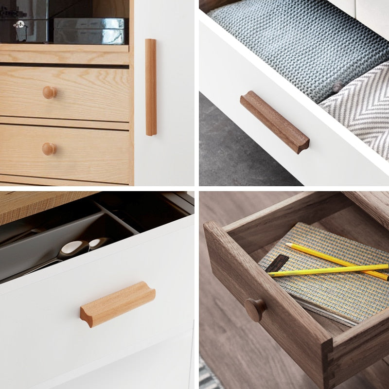 wooden knobs