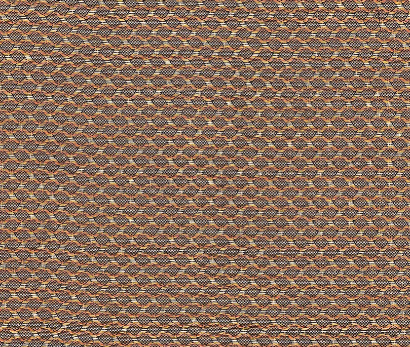 Bronze USA-made vintage speaker grille cloth – authentic 1930s Philco radio restoration fabric with acoustic transparency and durable craftsmanship.