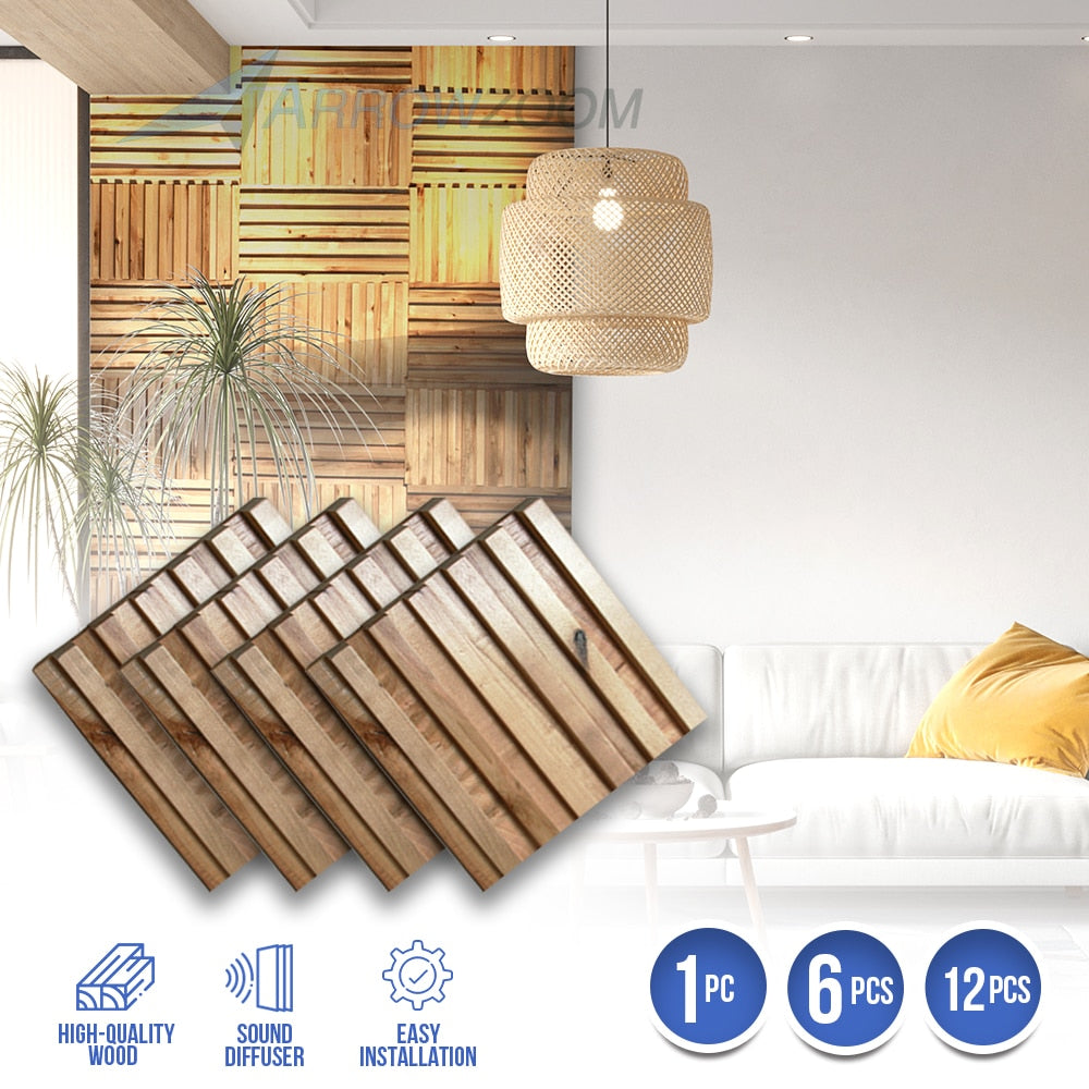wooden mosaic wall art