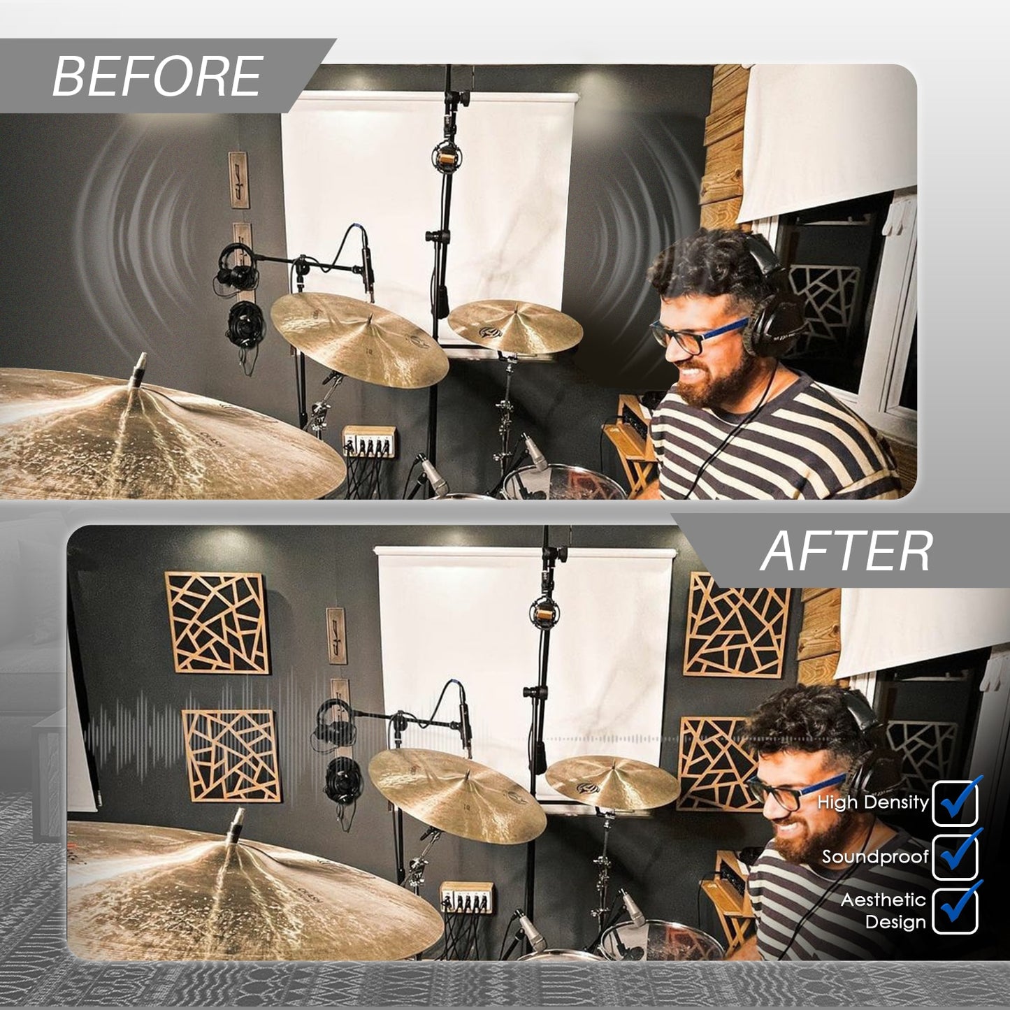 Wooden Sound Diffuser