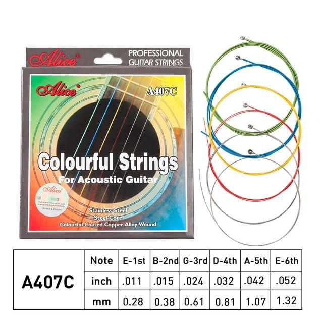 Alice All Kinds of Guitar Strings - Free Shipping Guitar Strings Big River Hardware A407C