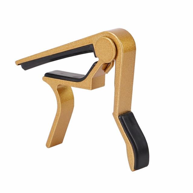 Best Guitar Capo - Aluminum Capo Big River Hardware Golden