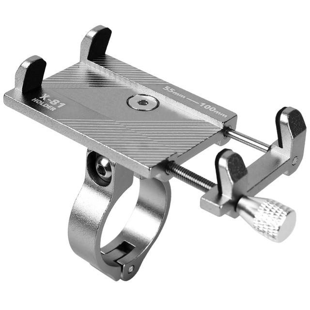 Bike Phone Mount - Free Shipping bike phone mount Big River Hardware Silver
