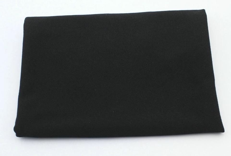 Black Acoustic Speaker Grill Cloth - Durable & Customizable