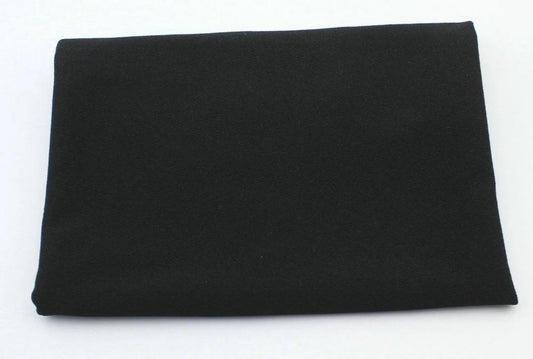 Black Acoustic Speaker Grill Cloth - Durable & Customizable
