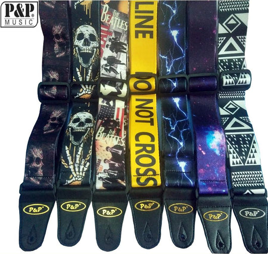 Cool Guitar Straps by P&P Music Guitar Straps Big River Hardware