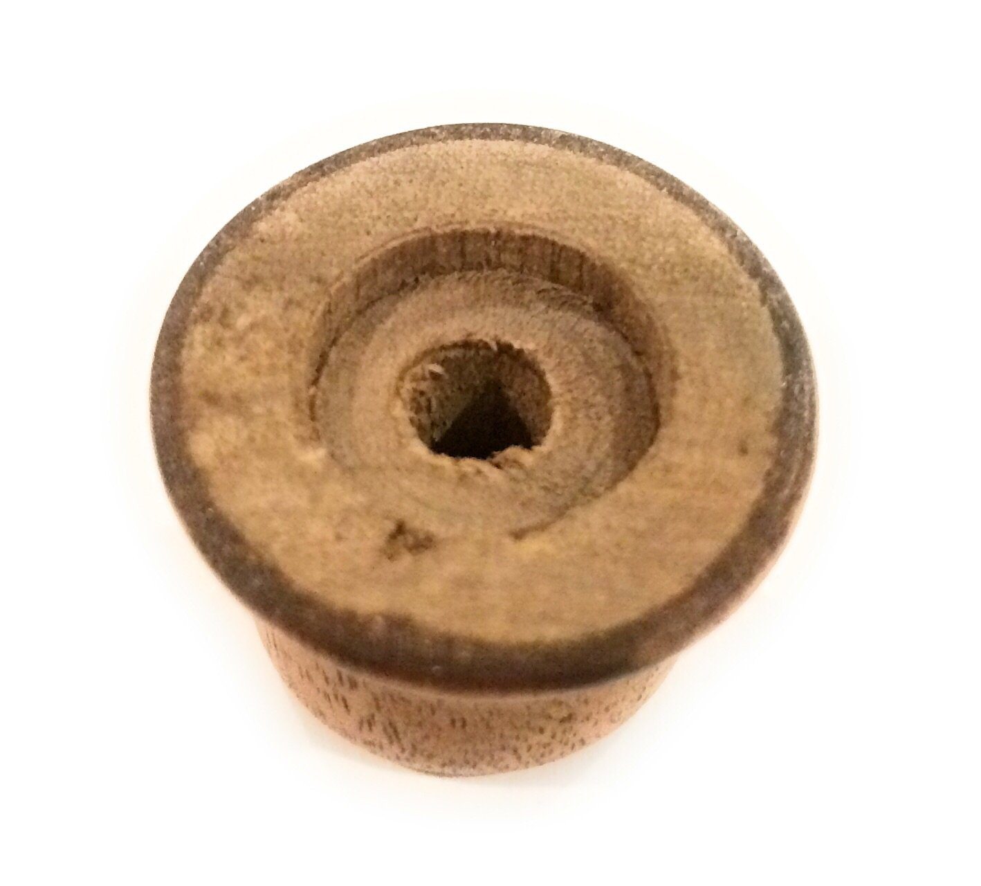 Copy of Custom Guitar Knobs - Strat Style Carved Wood- Walnut Guitar Control Knob Big River Hardware