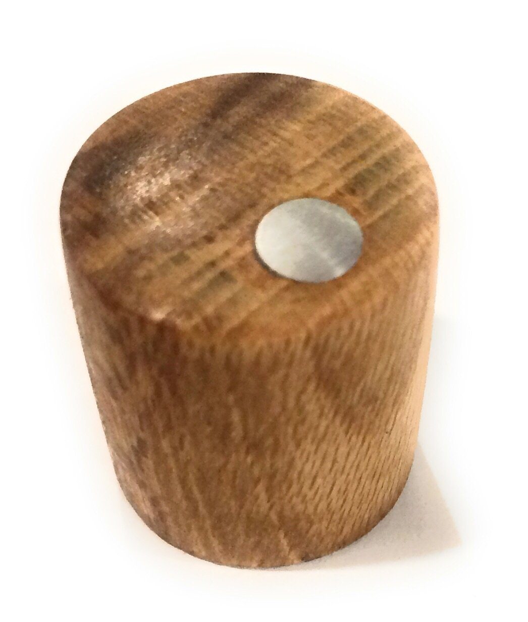 Copy of Set of 2 Tele Style Wood Barrel Custom Guitar Knobs Guitar Control Knob Big River Hardware