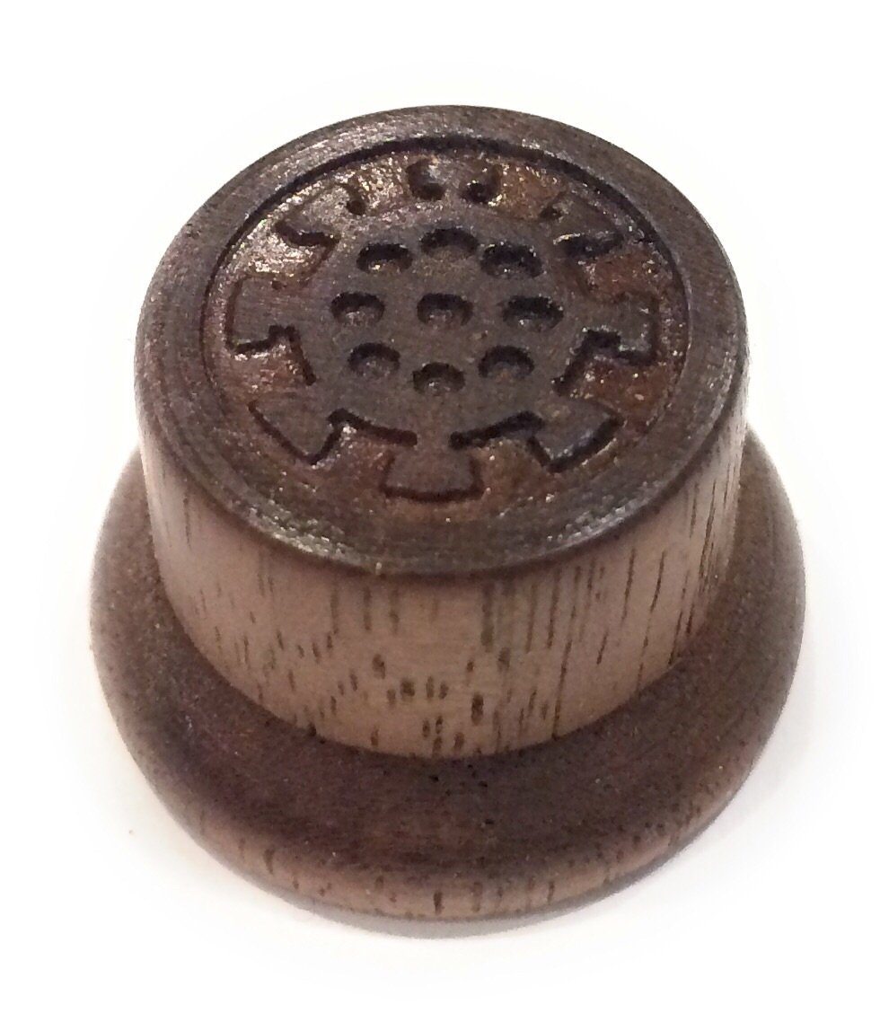 Corona Virus Inspired Guitar Knob - Wood Strat Style - Limited Edition Guitar Control Knob Big River Hardware
