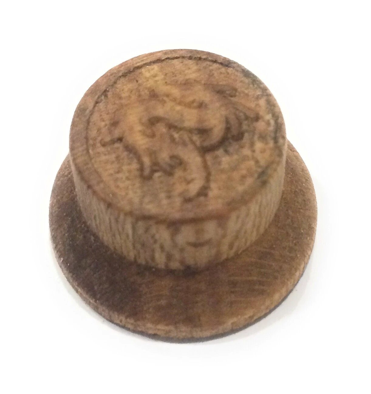 Custom Guitar Knobs - Strat Style Wood Knob - Sycamore Guitar Control Knob Big River Hardware