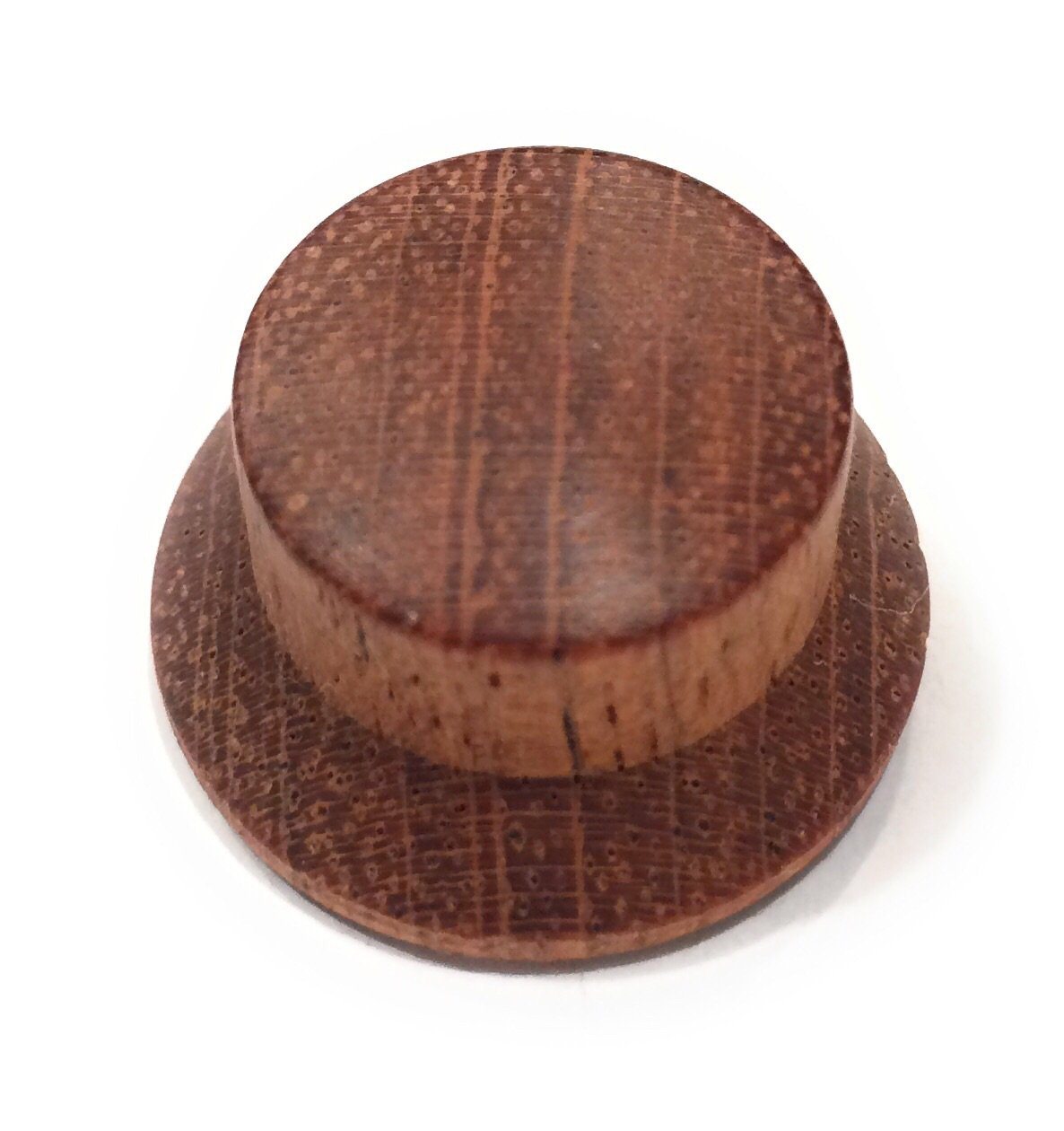 Custom Guitar Knobs - Wood Strat Style - Brazilian Cherry Guitar Control Knob Big River Hardware