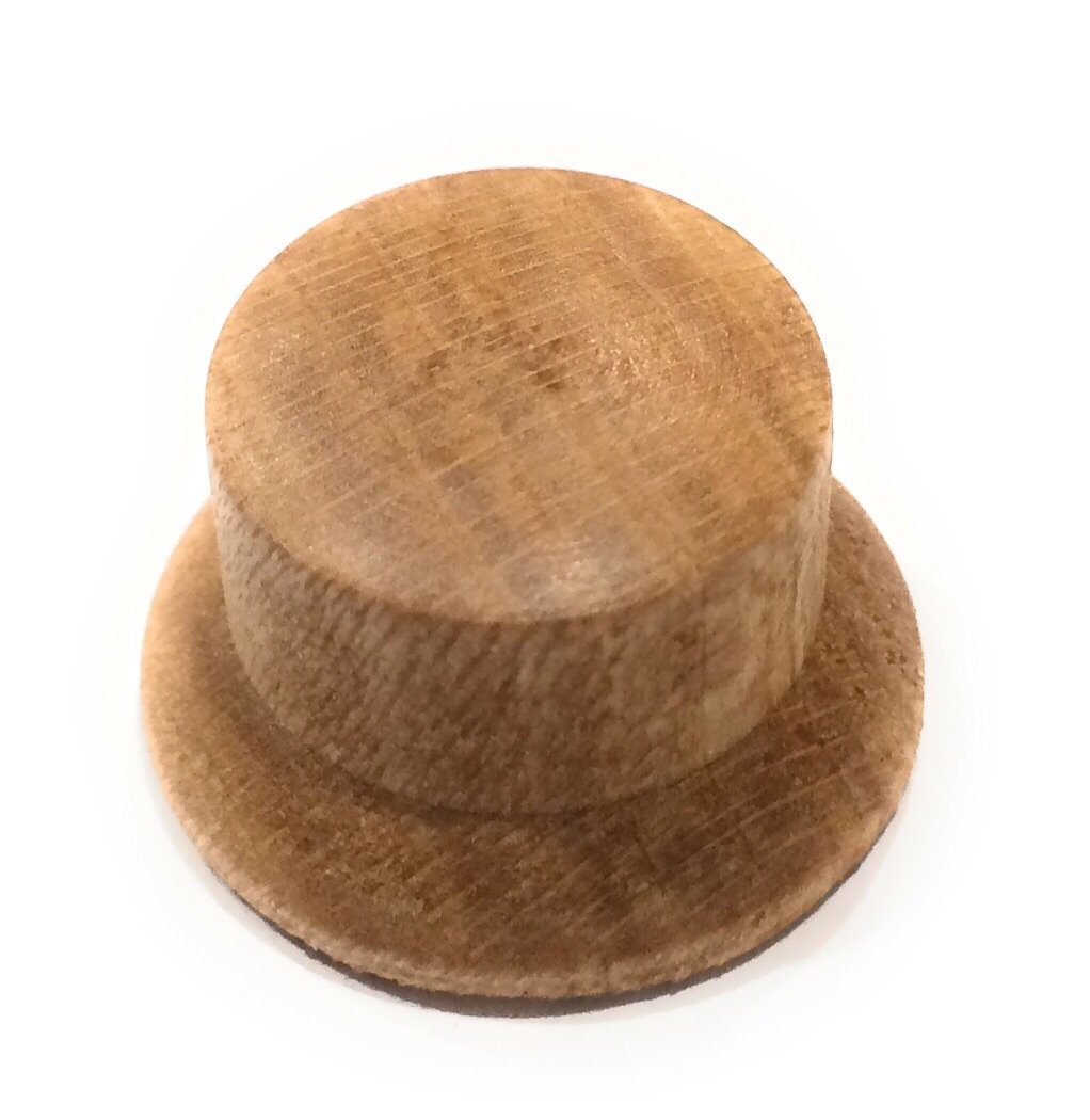 Custom Guitar Knobs - Wood Strat Style - Sycamore Guitar Control Knob Big River Hardware