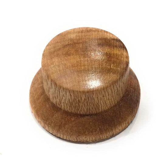 Custom Guitar Knobs - Wood Strat Style - Sycamore Guitar Control Knob Big River Hardware
