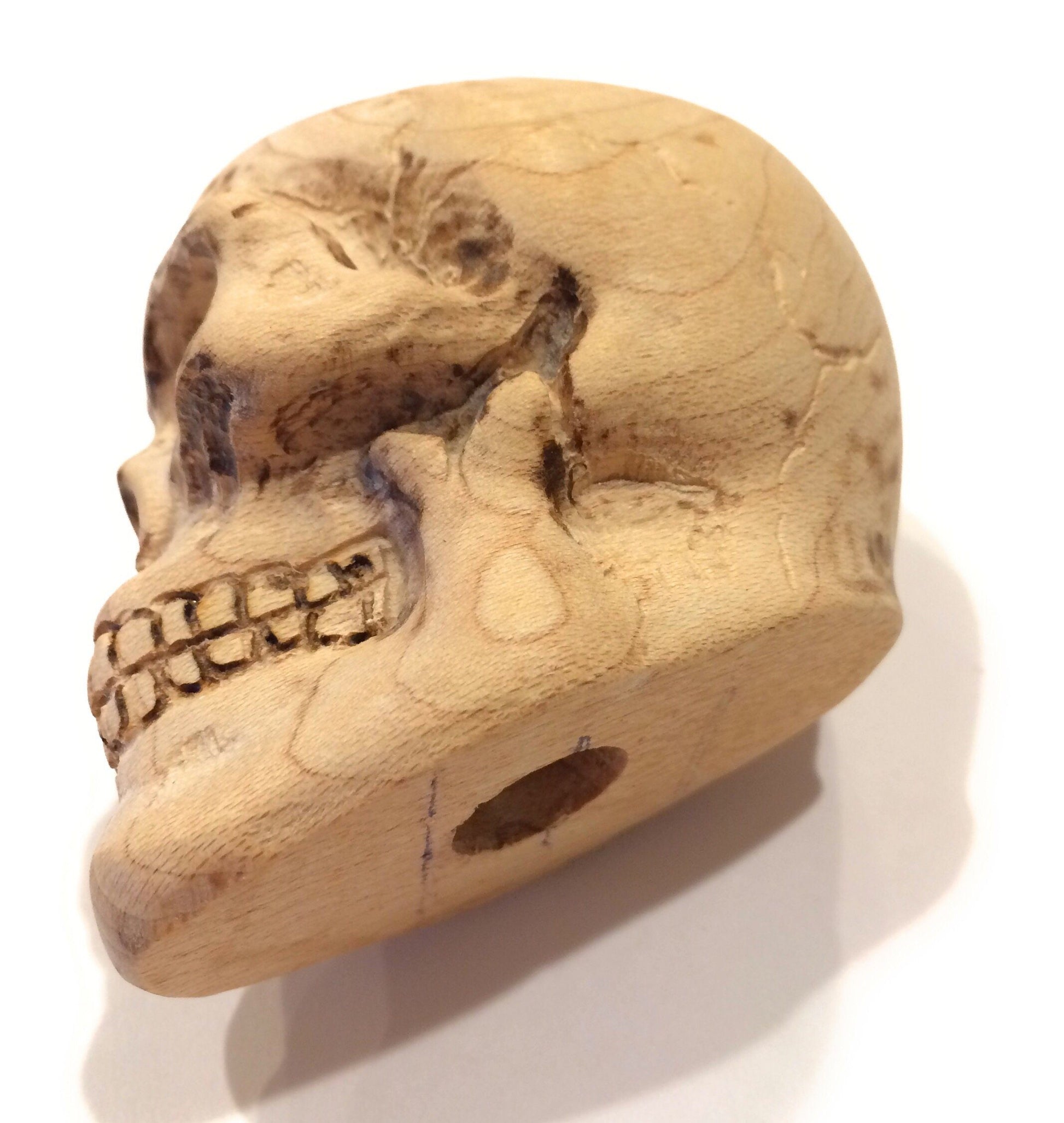 Custom Premium Wooden Skull Shift Knob or Beer Tap Handles Shift Knobs Big River Hardware