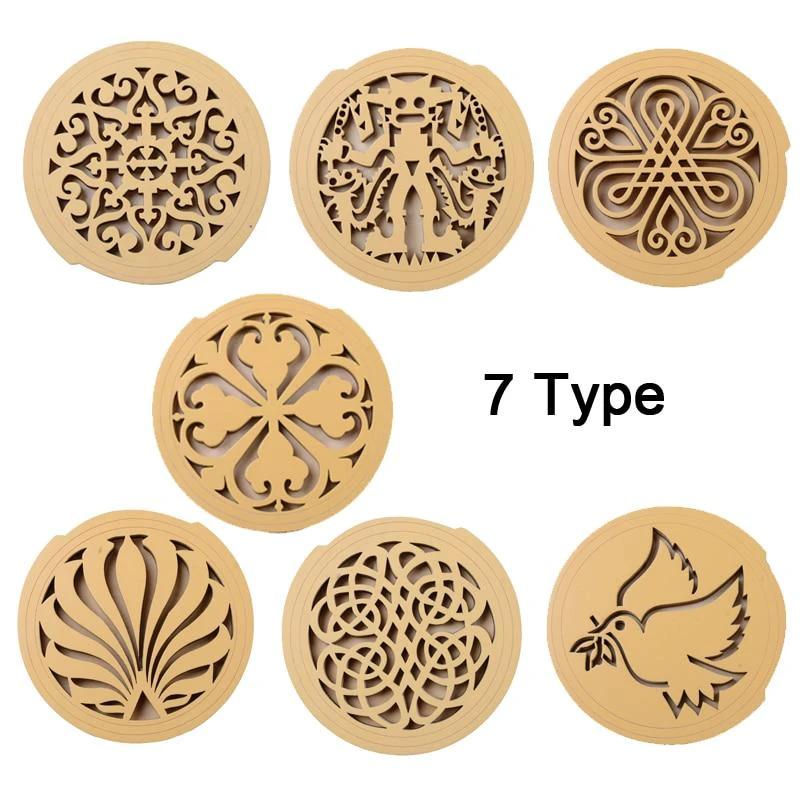 Custom Wooden Acoustic Soundhole Cover - Free Shipping Soundhole Big River Hardware