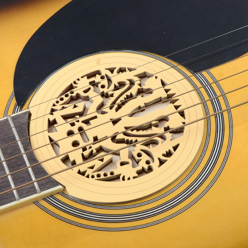Custom Wooden Acoustic Soundhole Cover - Free Shipping Soundhole Big River Hardware