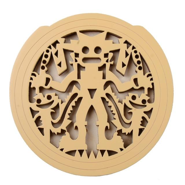 Custom Wooden Acoustic Soundhole Cover - Free Shipping Soundhole Big River Hardware B