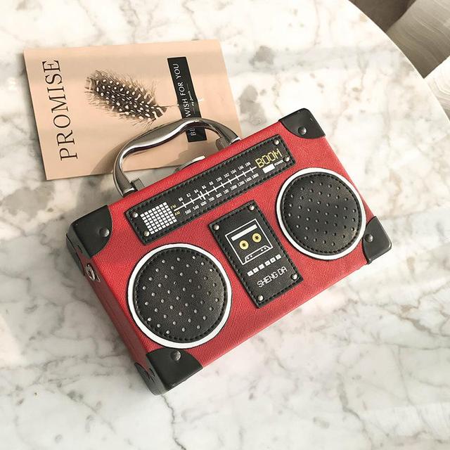 Retro radio box / purse