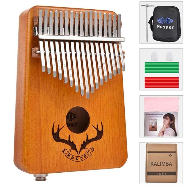 Electric Kalimba Electric Kalimba Big River Hardware Yellow