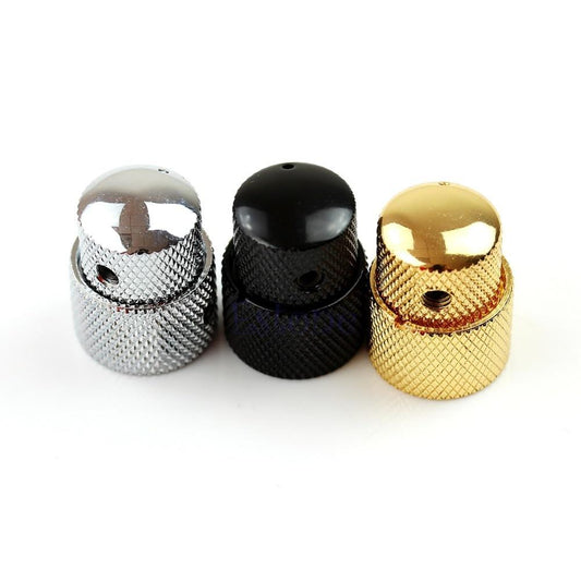 Guitar 2 IN 1 Parts Dual Concentric Dome Knob Volume Tone Blend Control Knobs- Free Shipping guitar knobs Big River Hardware