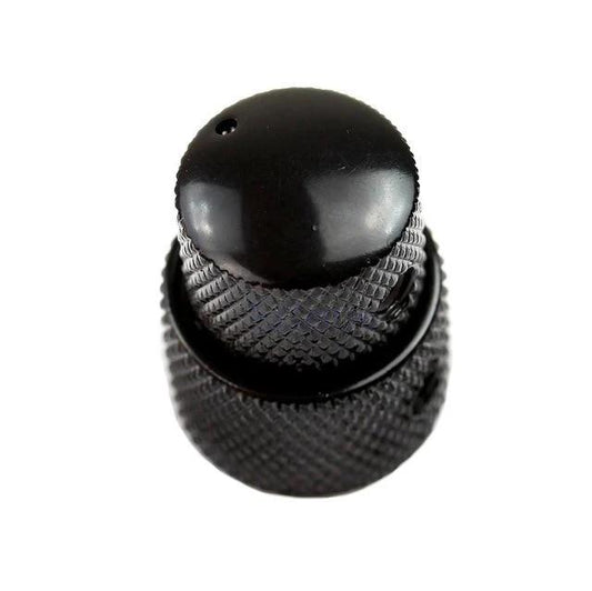 Guitar 2 IN 1 Parts Dual Concentric Dome Knob Volume Tone Blend Control Knobs- Free Shipping guitar knobs Big River Hardware Black