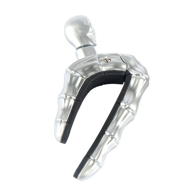 Guitar Capo Skull Capo Big River Hardware Silver