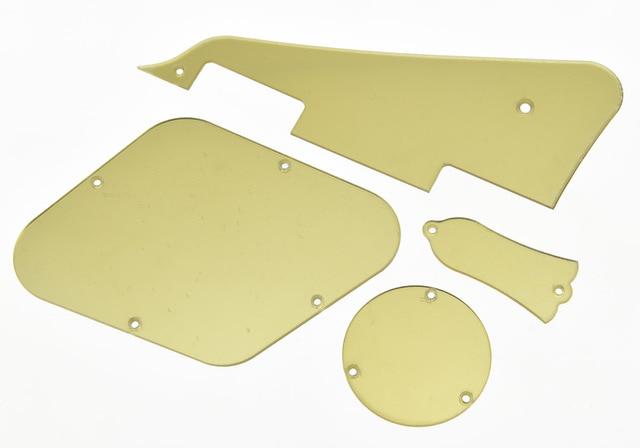 Guitar Custom Pickguard Custom Pickguard Big River Hardware Gold Mirror set