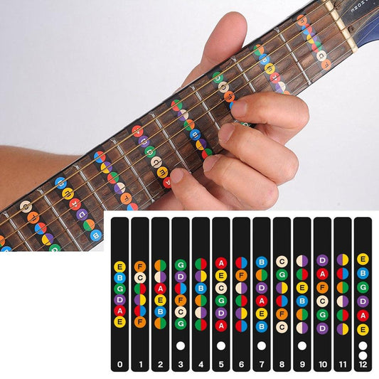 Guitar Fretboard Note Decals Guitar Decals Big River Hardware