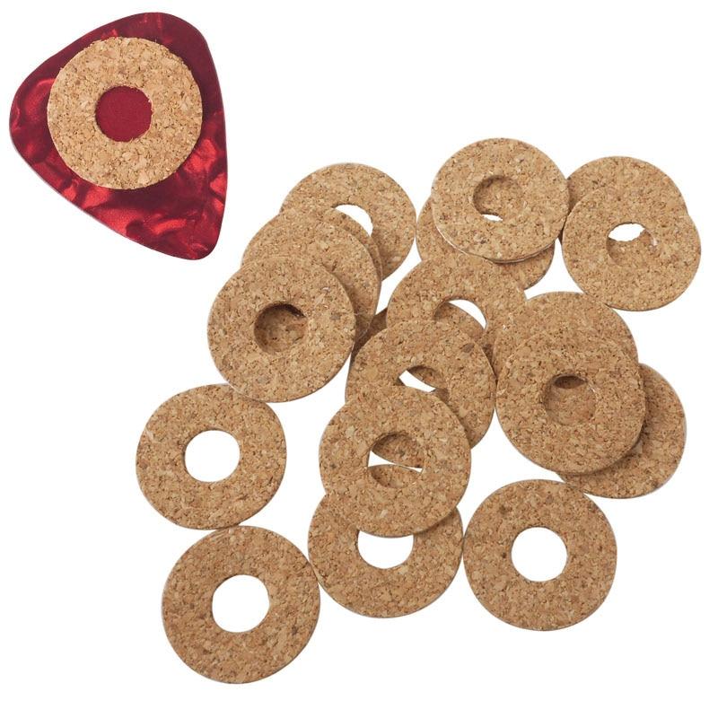 Guitar Pick Non-slip Grip Cork Sticked on Pick - Cork Tape Cork Washers Big River Hardware
