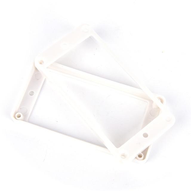 Humbucker Bridge Pickup Mounting Frame Pickup Covers Big River Hardware White
