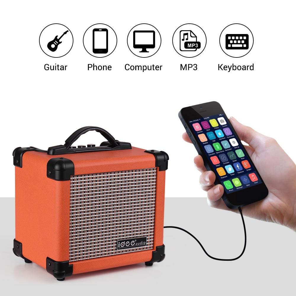 IDEEAUDIO 10 Watt Portable Electric Guitar Speaker Amplifier Combo Guitar Amp Big River Hardware