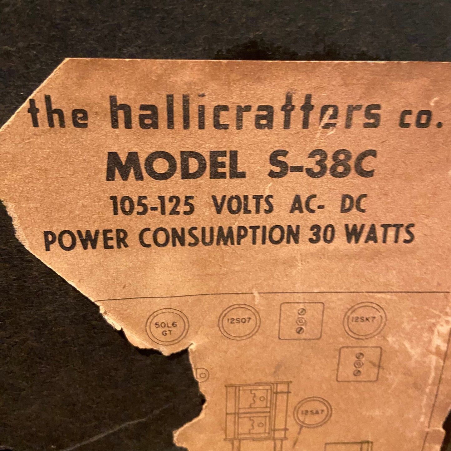 Nostalgic Hallicrafters S38-C Receiver
