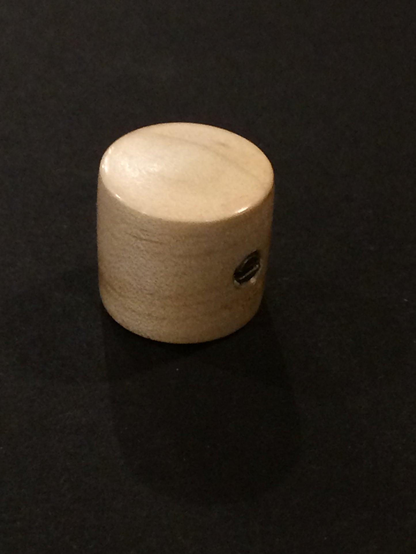 Set of 2 Tele Style Wood Barrel Custom Guitar Knobs