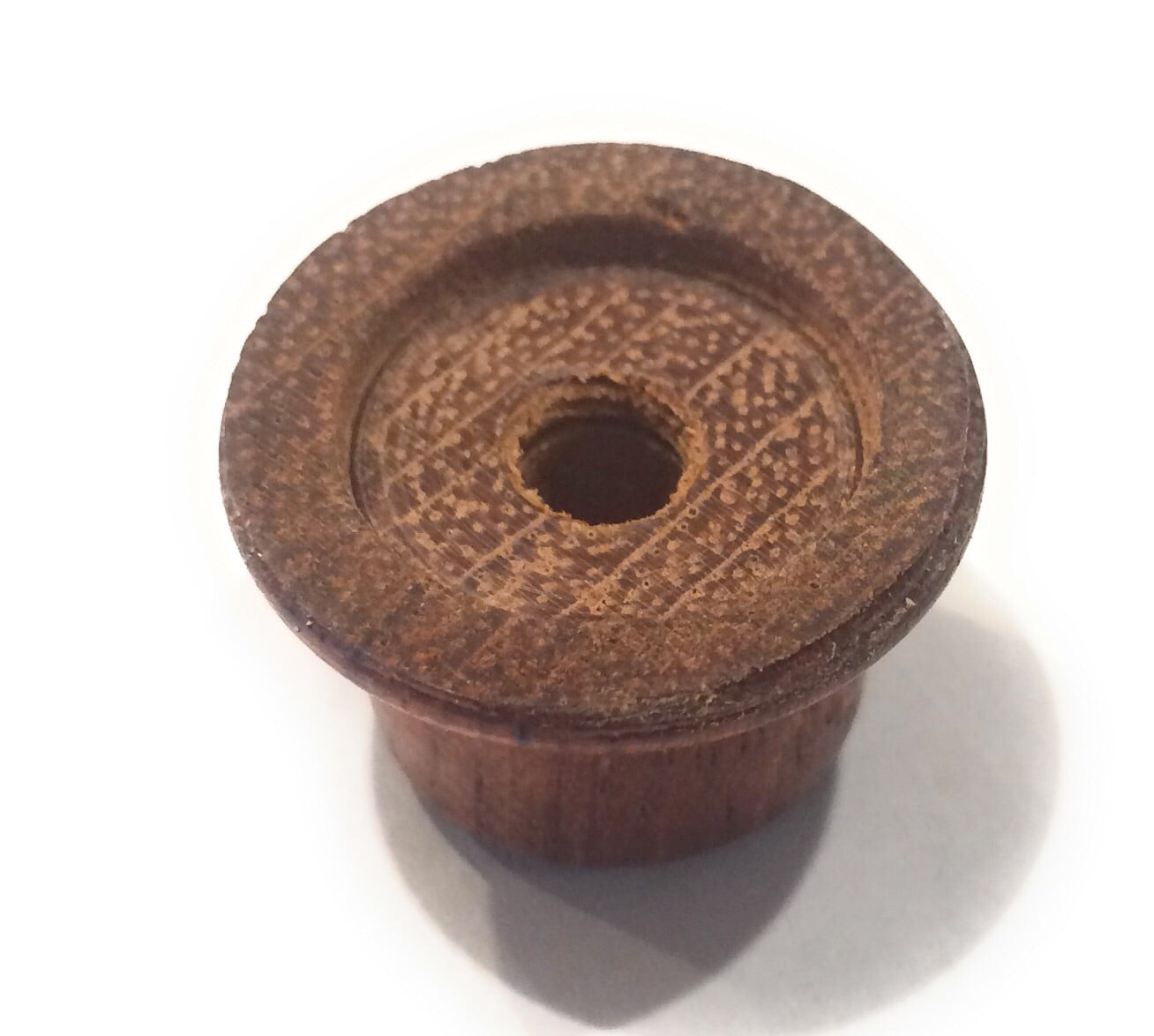 Custom Guitar Knobs - Wood Strat Style - Brazilian Cherry