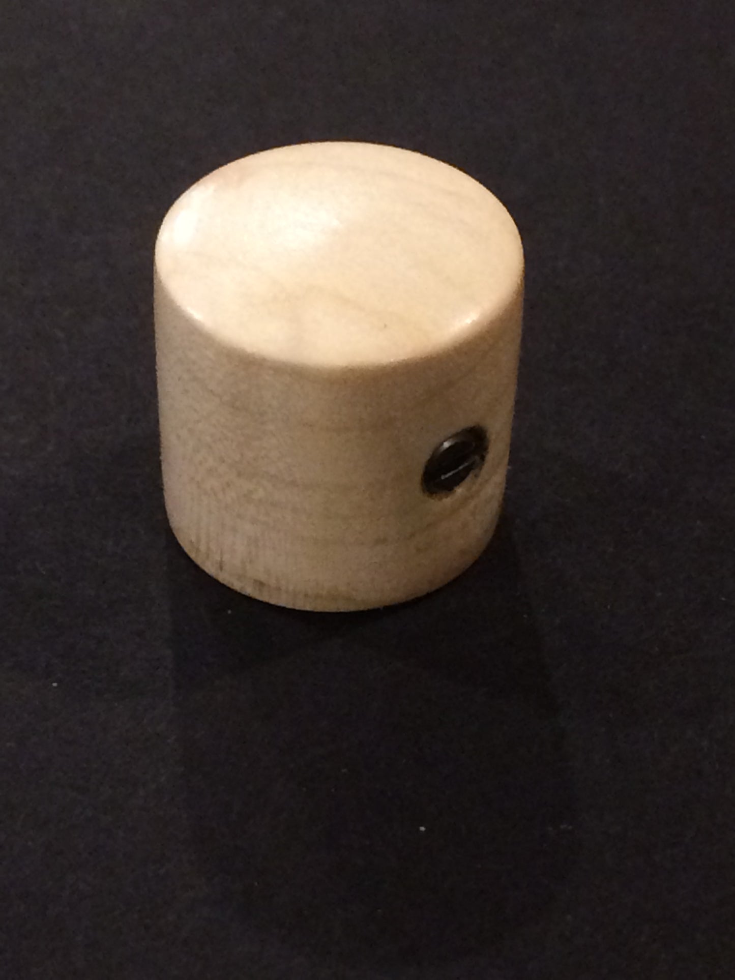 Set of 2 Tele Style Wood Barrel Custom Guitar Knobs