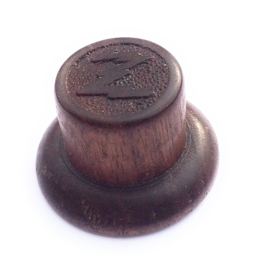 Small Solid Wood Hand Made Zenith Knob - Antique Radio Repair