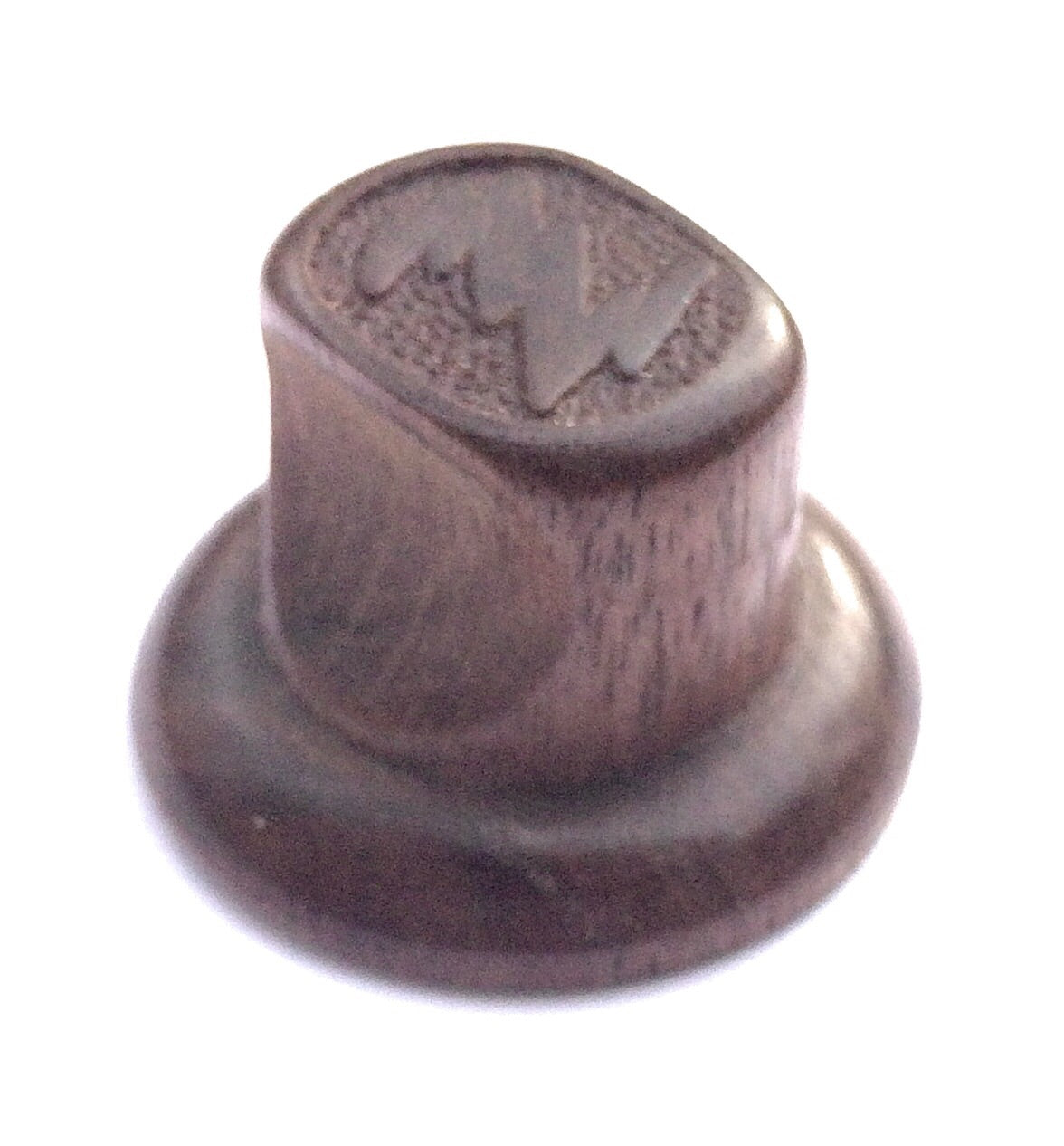 Zenith Small Pinch Solid Wood Reproduction Radio Knob
