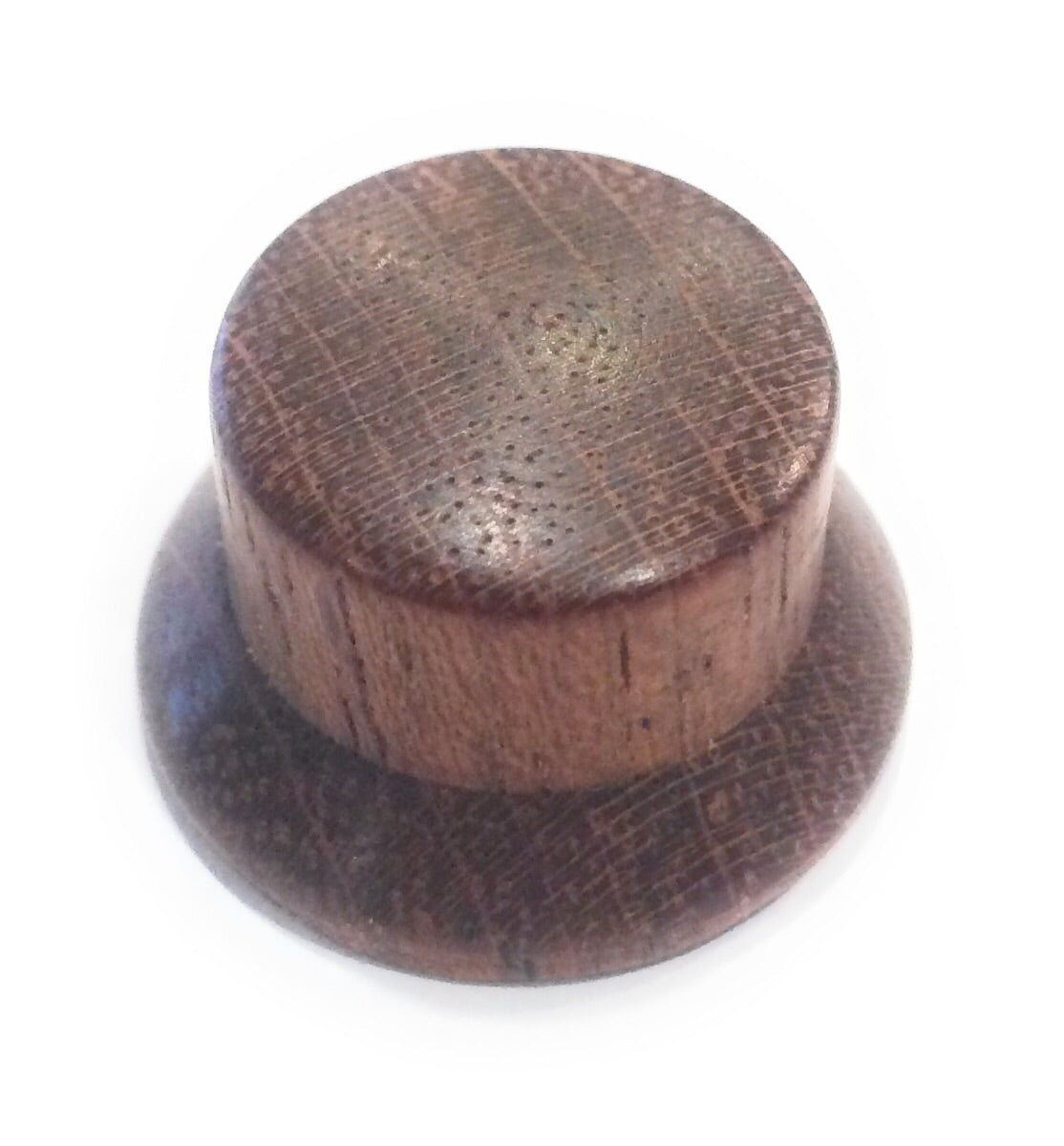 Custom Guitar Knobs - Wood Strat Style - Brazilian Cherry