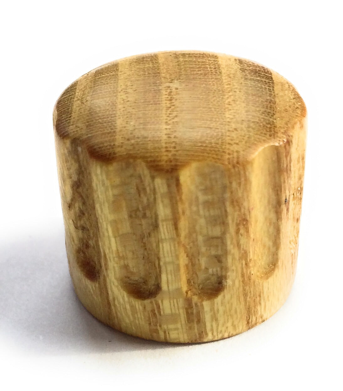 Set of 2  Tele Style Wood Barrel Custom Guitar Knobs