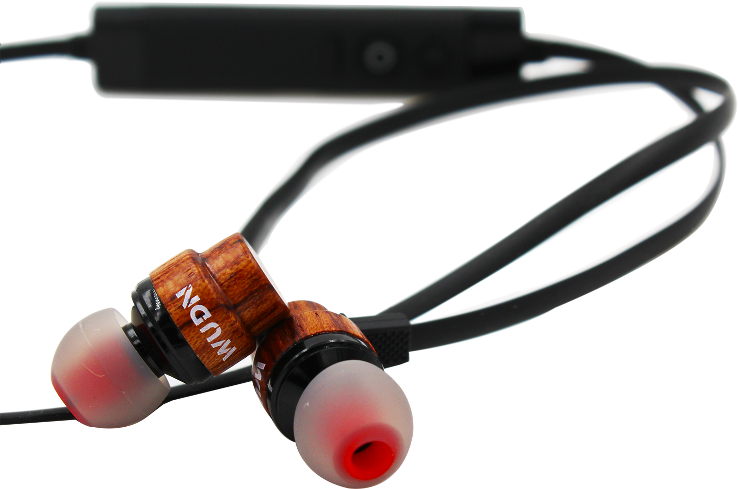 Walnut Wooden Bluetooth Ear-buds