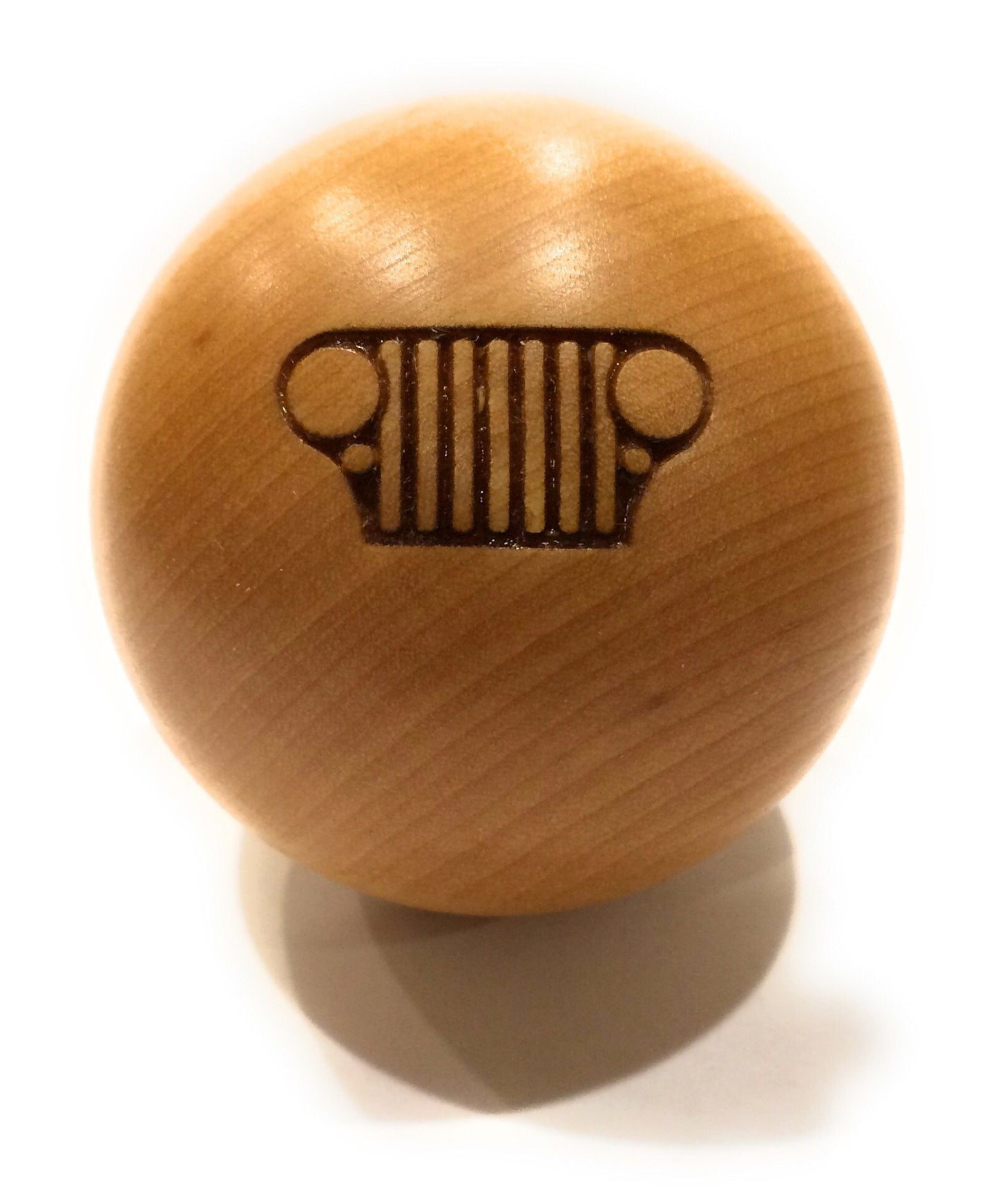 Jeep Custom Shift Knobs - Hard Wood - Domestic Vehicles Shift Knob Big River Hardware