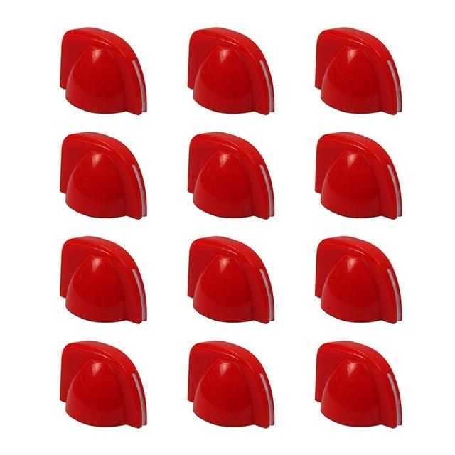 NEW 12PCS Mini Chicken Head Knobs Mini Chicken Head Knobs Big River Hardware 12pcs Red