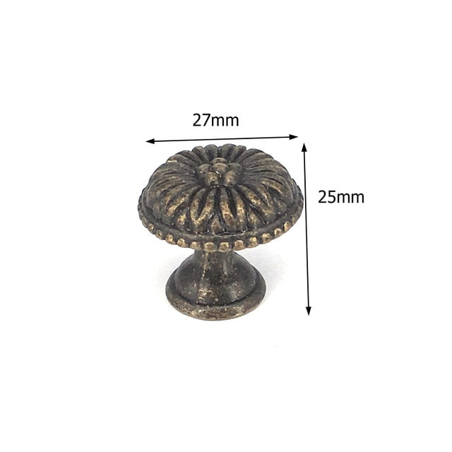 drawer pulls antique brass