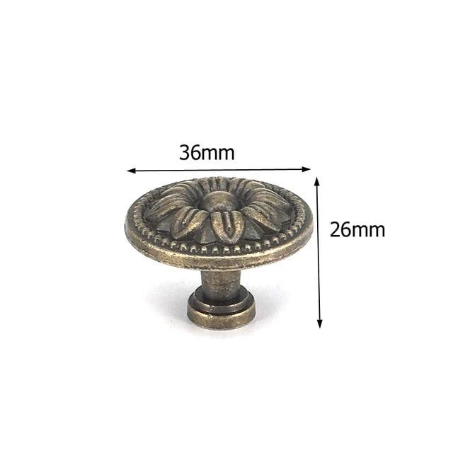 drawer pulls antique brass