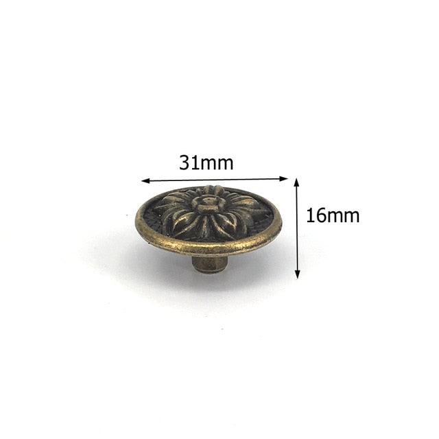 drawer pulls antique brass