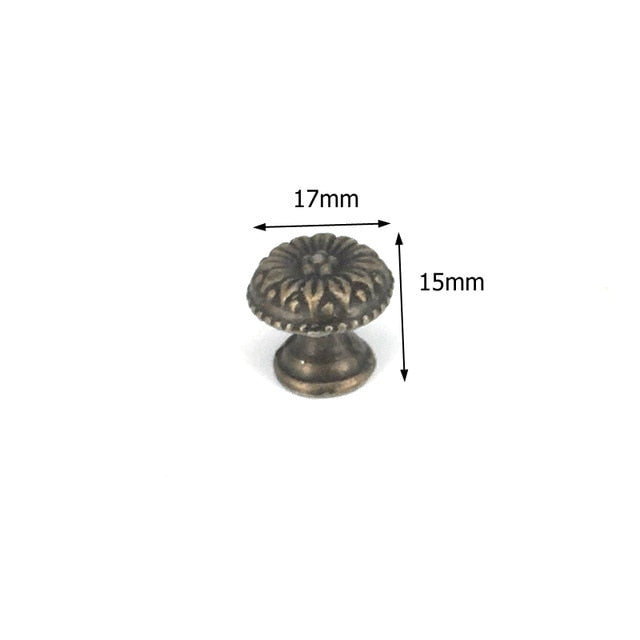 drawer pulls antique brass