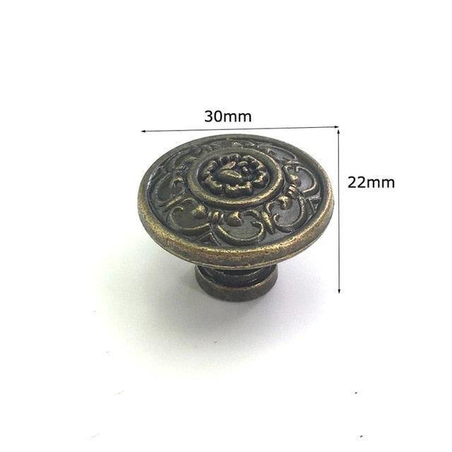 drawer pulls antique brass