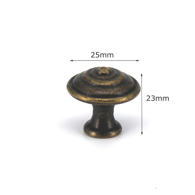 drawer pulls antique brass