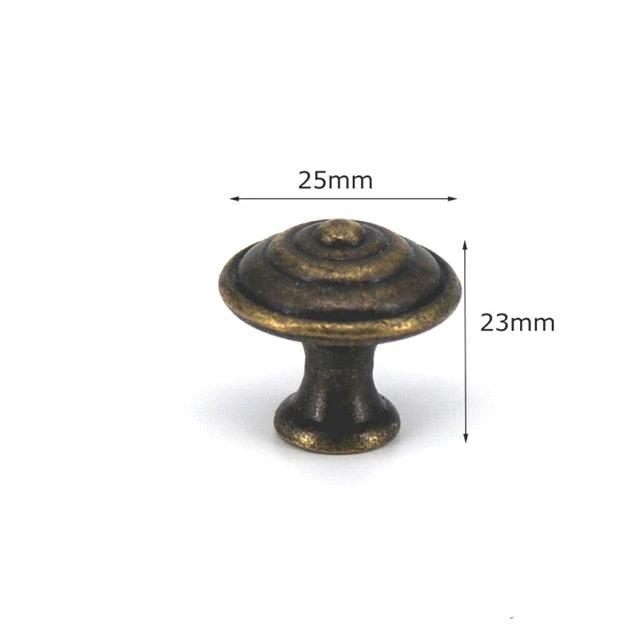 drawer pulls antique brass