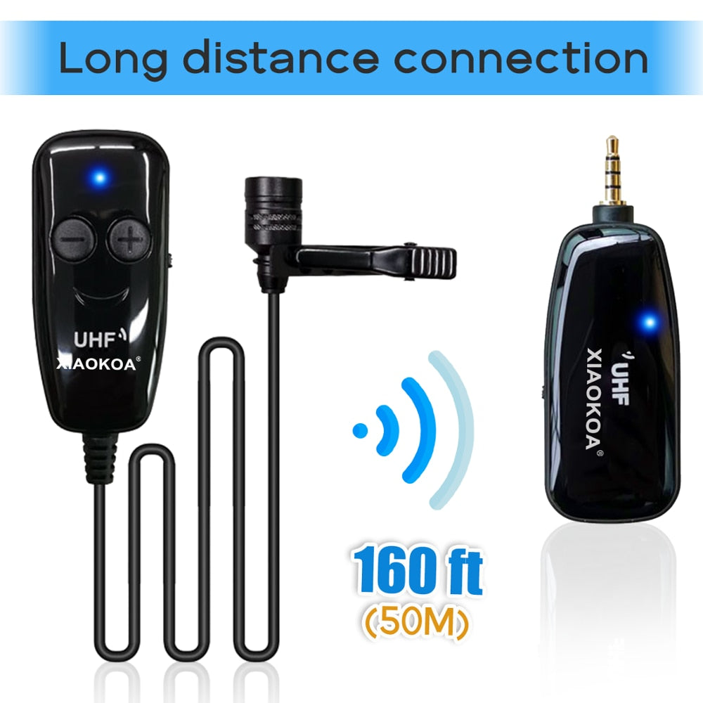 wireless lapel microphone